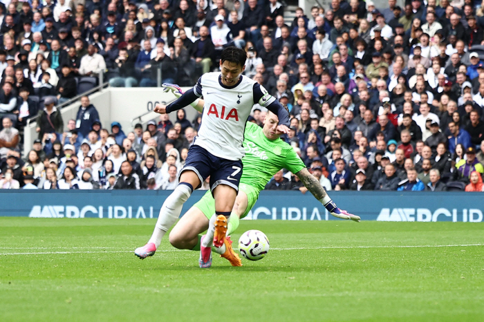 Son Heung-min's answer to the 'Release', 30m sincere pressure, overtaking Lukaku with his first and second fastest goals ever  multi-goal'→122nd goal