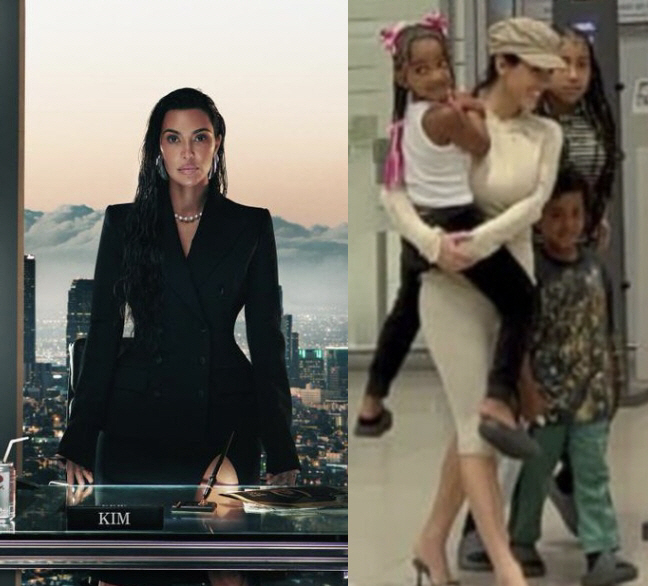  'Don't take it off in front of your child''Kanye West♥'Kim Kardashian Prohibits Bianca's Exposure to South Korea