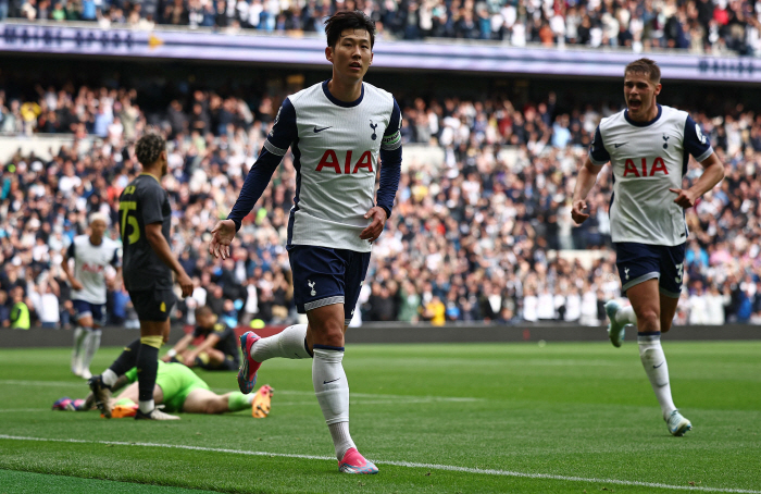 Son Heung-min voiced his concern by saying, ''Pride  exclusion  release' of the season's first and second goals  the highest rating  MOTM'