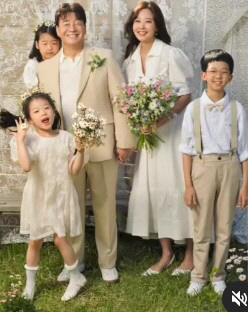 ♥Three Jongwon Baek members, So Yoo-jin, five identical family photos released