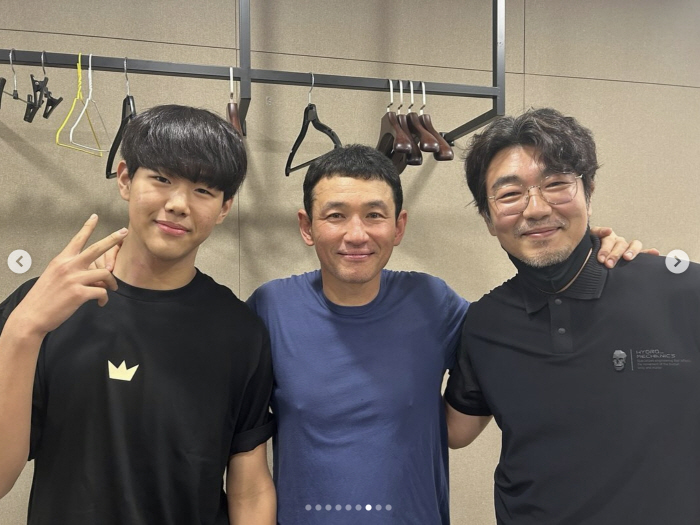 Lee Jong-hyuk's Lee Jun-su and Hwang Jung-min met..'I wish you a good actor' 'Sungdeok' certification