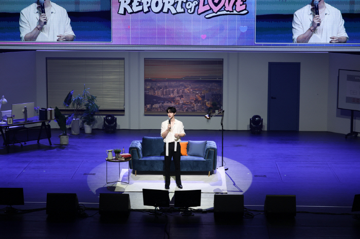  'Only for the first time in 5 years' Jang Dong-yoon's domestic fan meeting, 'REPORT of LOVE' success