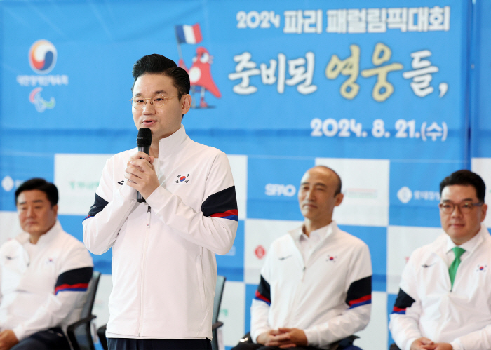  'Another touching stage' will be held. A prepared sports festival of heroes, opening ceremony on the streets of Champs-Elysees at the Paris Paralympics