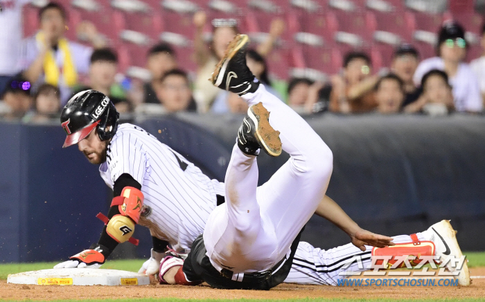 'Finally losing to the killer...' Lim Chan-kyu 6 scoreless innings  Hong Chang-ki 3 hits  Moon Bo-kyung 2 RBIs LG, 6-1 complete victory. Benjamin and KT's 5th place are at stake after being knocked down by mistakes 