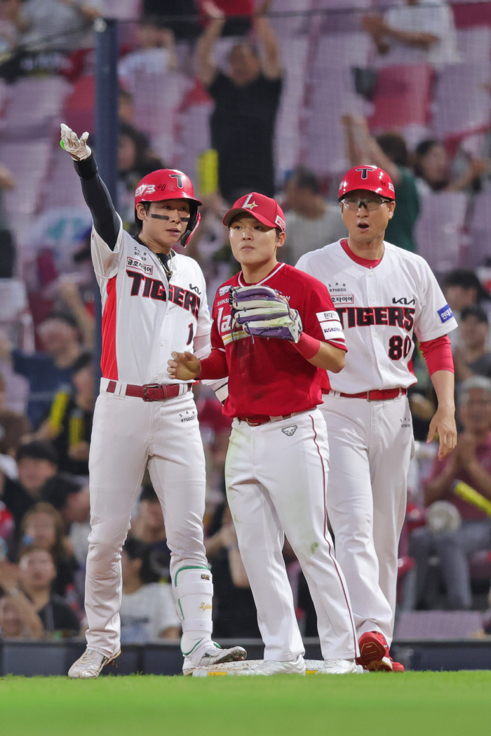 KIA, which showed 'Choi Hyung-woo's final shot  Park Chan-ho's 3 RBIs  Kim Sun-bin's 3 hits  Yang Hyun-jong's 10 wins' Kang Woo-cold win in the 1045th inning against SSG 