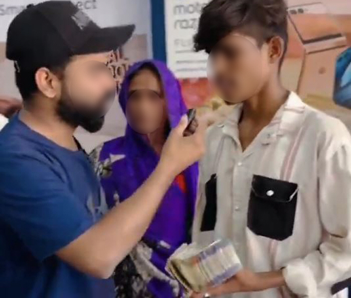 A teenager who fasted for three days saying, 'Please buy me an iPhone' despite living in poverty