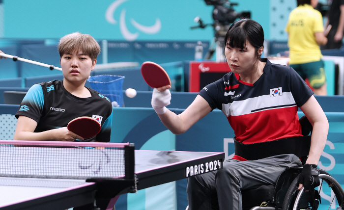  Power Drive for Medals' Korean Table Tennis Women's Doubles 1 and 2