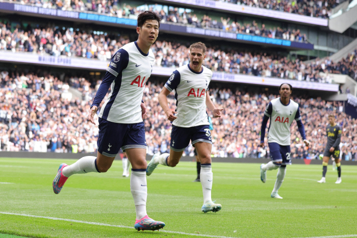 Son Heung-min is right in 'Legend', the best 'Winger' in Tottenham's 142-year history