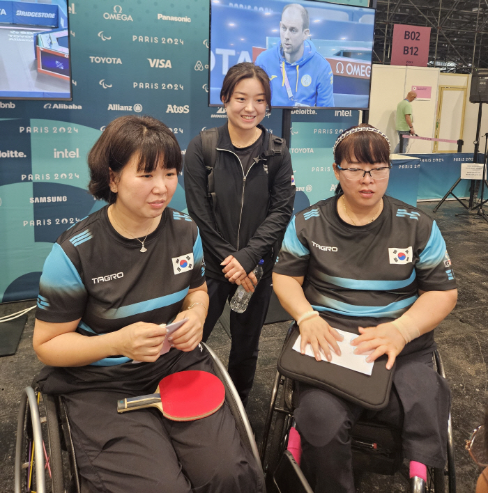  Korean table tennis medal march without stopping, harvesting two women's doubles 銅 together