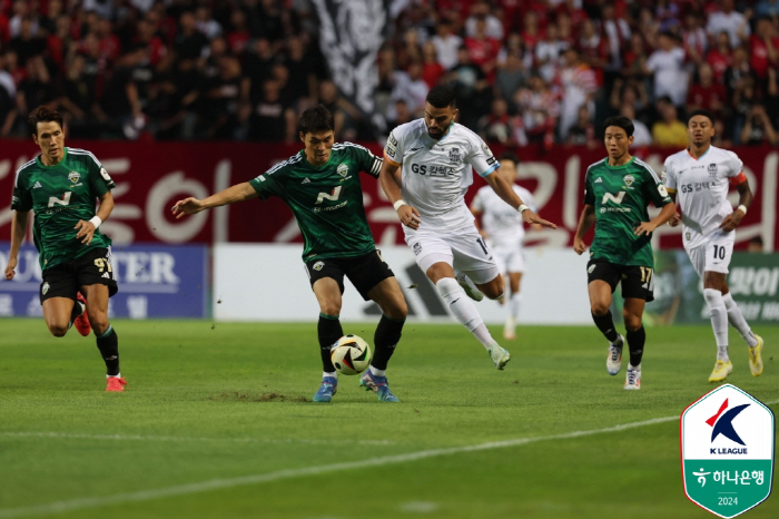  It's too bad that there are no goals and no winners 'Legendary Match'1 point', Jeonbuk confirms split B for the first time ever