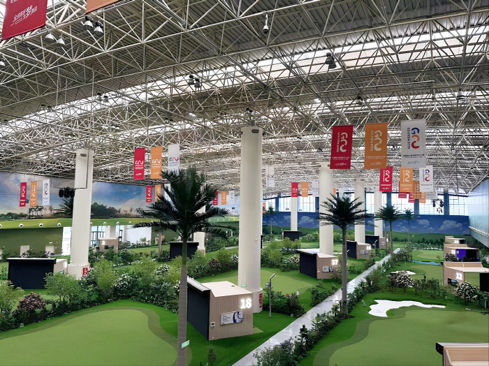 'The future of urban eco-friendly golf courses'Screen→Real Green's exquisite collaboration, golf zone, and new city golf business in earnest...中 Chen Jin-seo's first line