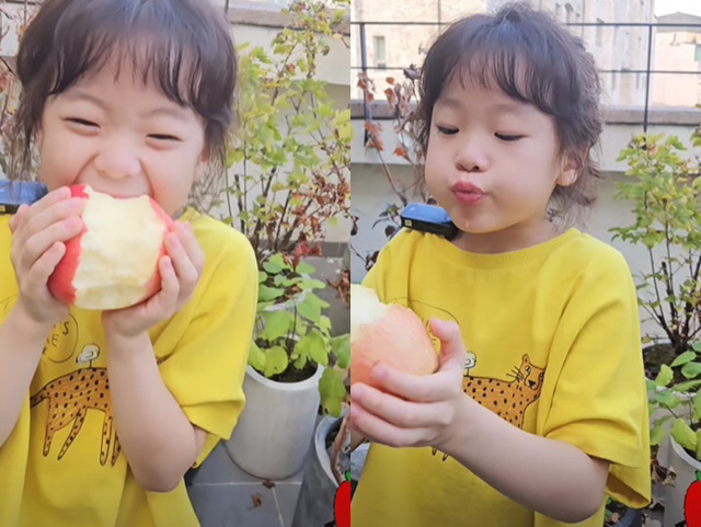 'Jongwon Baek ♥' Soyoujin reveals her youngest daughter's eating broadcast..You're already full of talent