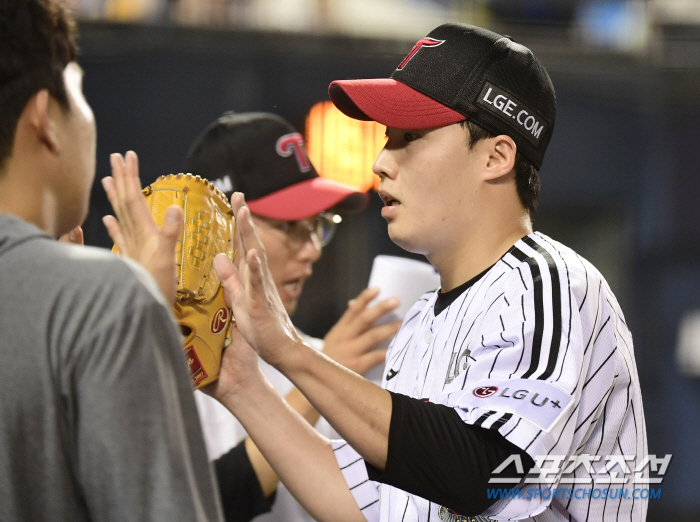 'Im Chan-kyu won 9 K runs in 7 innings  Mun Bok-kyung's 18th net shot' Yesterday, he washed his pain and won LG 5-0. SSG for 3 consecutive losses, 5th place away 