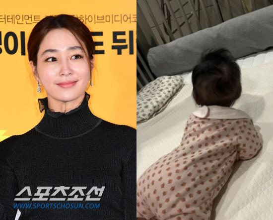 Lee Byung-hun ♥' Lee Min-jung shocked her 8-month-old daughter 'Daddy''My son started with his mother'