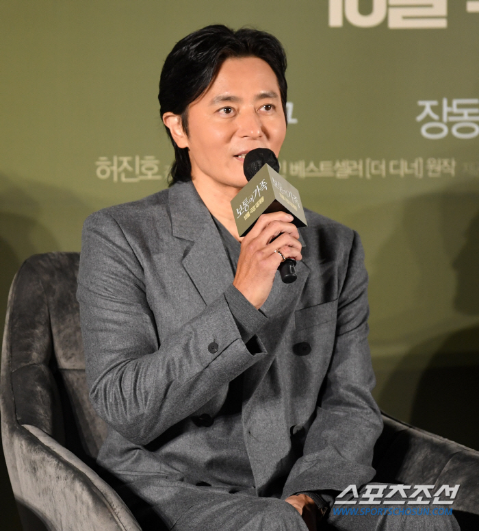 'Ordinary Family'Jang Dong-gun'Acting is difficult while imagining that he doesn't want to do it'