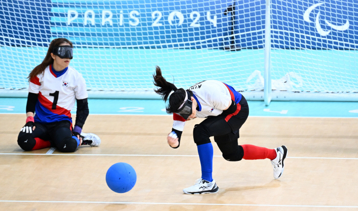  'Korean Women's Goalball, I had a wonderful dream' Paralympics in 28 years, closing in 7th place