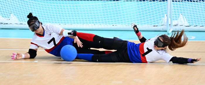  'Korean Women's Goalball, I had a wonderful dream' Paralympics in 28 years, closing in 7th place