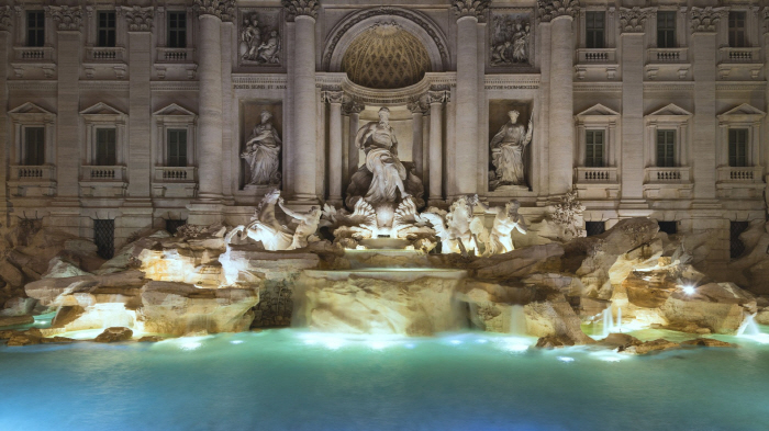 Rome Trevi Fountain Coins 2.3 billion won per year, 6.5 million won per day