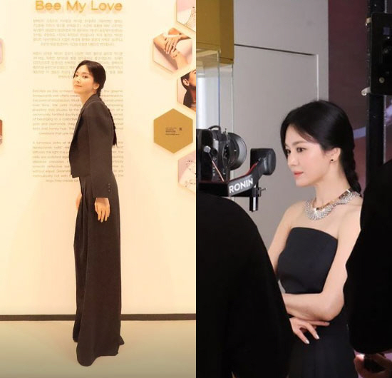 Song Hye-kyo Shines More Than High Jewelry 'Alluring Beauty'Black Swan