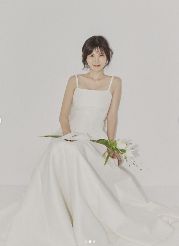 'Bride in September' Gong Min-jeong ♥ Jang Jae-ho's wedding dress that will fall in love with him'