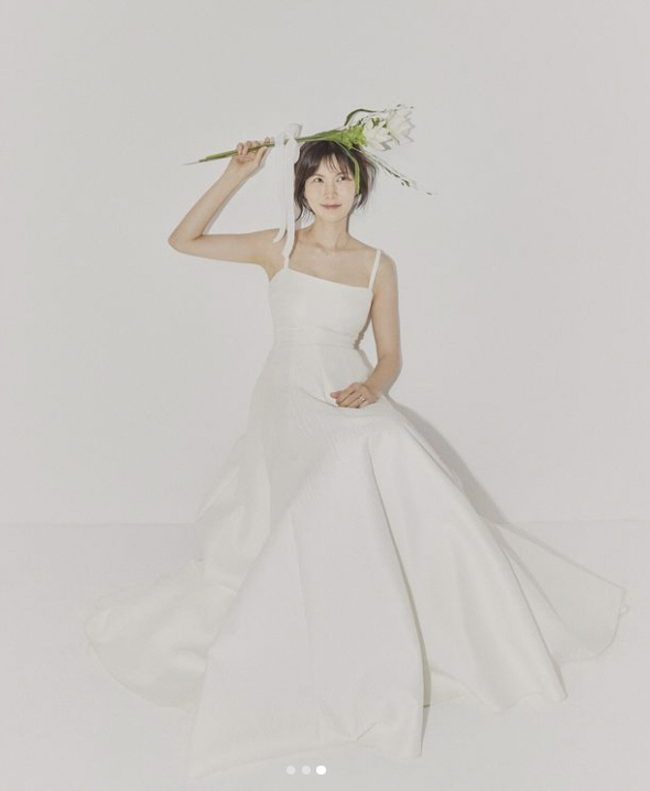 'Bride in September' Gong Min-jeong ♥ Jang Jae-ho's wedding dress that will fall in love with him'