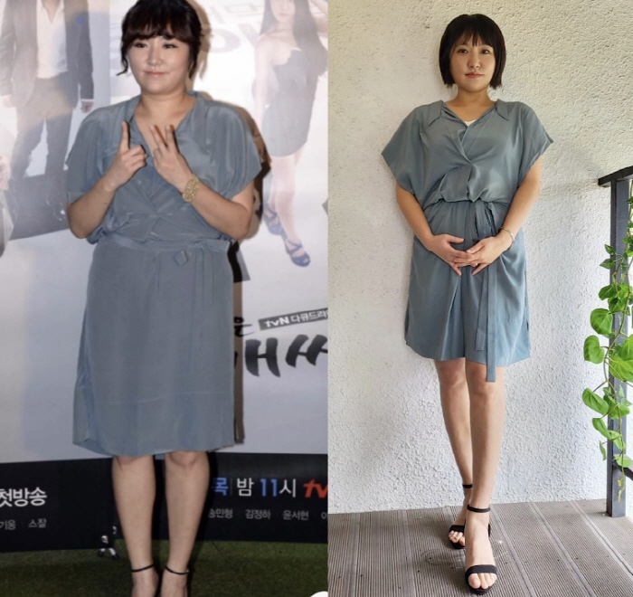 Looking at the '14kg weight loss' days, Kim Hyun-sook, 'Mak Young-ae', the diet effect is so great that you can't recognize it