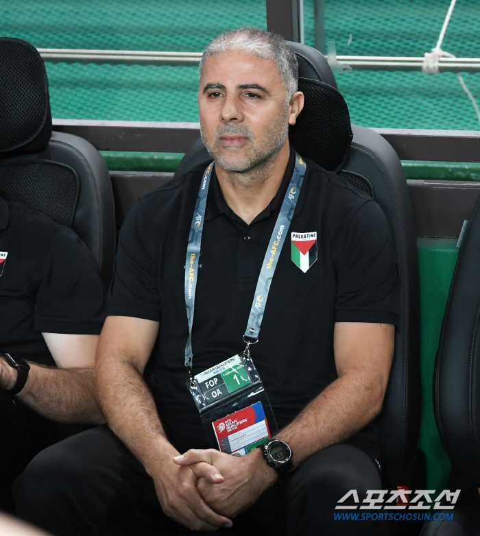 Palestinian director-GK's smile that he couldn't even prepare properly 'We have a dream, I'm happy with the draw with South Korea'