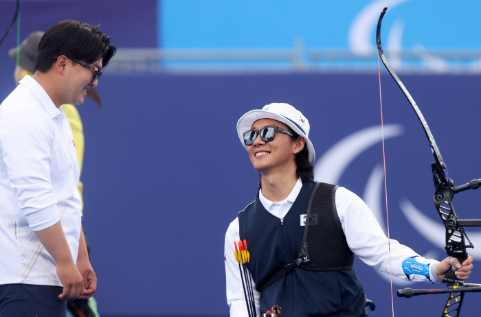  Gold medal dream stopped in the quarterfinals, archery Kwak Gun-hwi lost in the quarterfinals