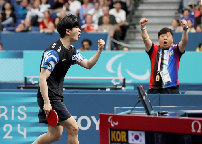  'Next-generation ping pong ace' Kim Ki-tae succeeded in men's singles final. First try of table tennis 金!