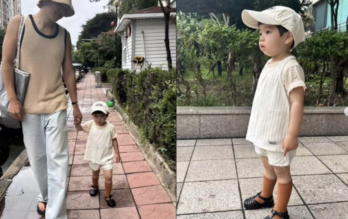 Hong Hyun-hee ♥ Jayson 子 Jun-beom, the style of the 'Traditional School Look' that has become a hot topic every day..'Daddy's the Stylist'