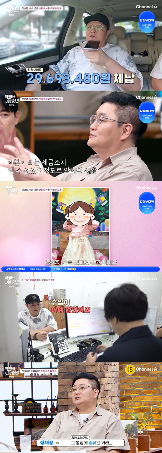 Jeong Jae-yong's desperate fatherhood toward his daughter 'I want to pay back 200 million in arrears and give as much child support as possible.' ('Flower Middle Ages') 