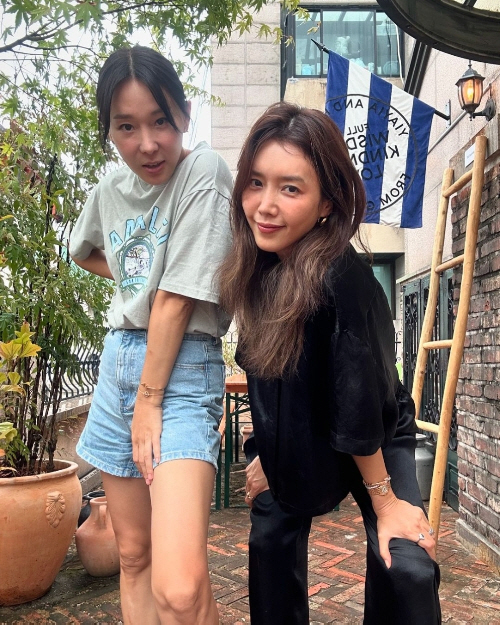  Chae Jung-an, best friend Lee Ji-hye 'I took it seriously, but Kang Si with no lips next to me '