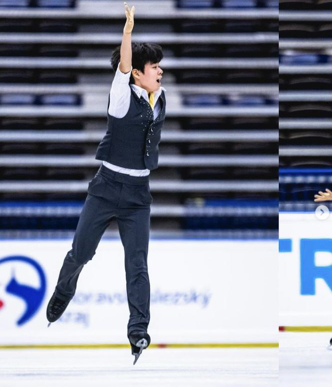 'Cool! 男 Figure 16's Shin Seong'Seo Min-gyu wins Grand Prix series from behind...ISU'Junior Champion's Brilliant Performance'