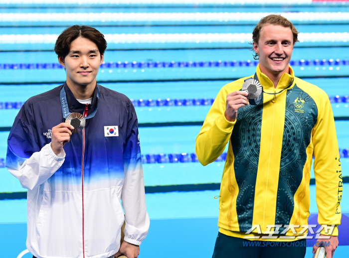 金Woomin gave words of blessing Australian swimming coach fired in the end...韓수영연맹'방법 찾아볼것'