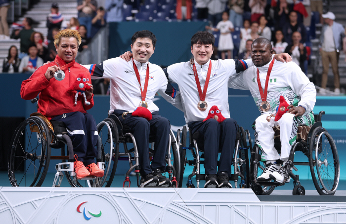  Kim Young-gun wins gold medal in individual table tennis for the first time in 12 years, and Korean team achieves 120% target in Paris