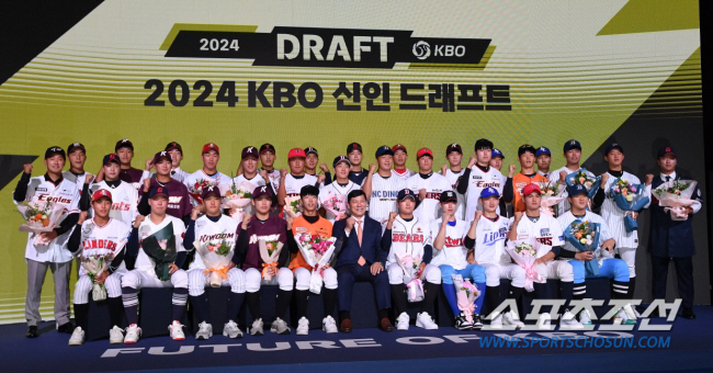 'Concentration of Attention' 2024 KBO Rookie Draft to Watch TVing Live