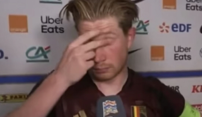 I want to quit the national team because the kids don't play.' Furious Der Bruyne bombshell