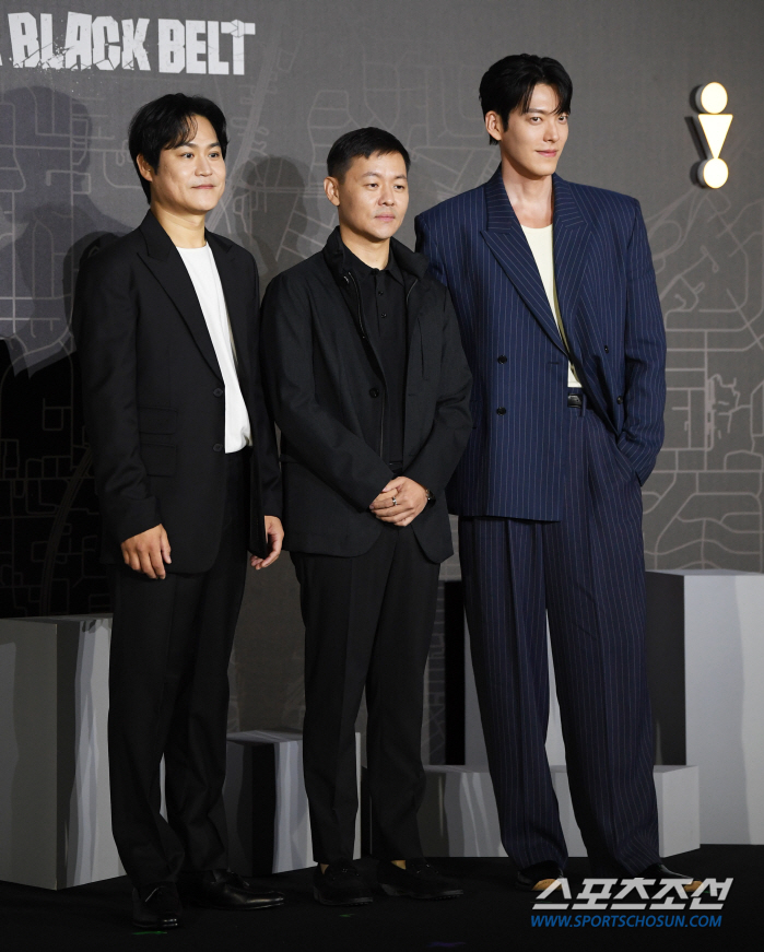  Director Kim Sung-kyun, Kim Woo-bin, and Kim Joo-hwan 'We are united as martial arts practitioners'