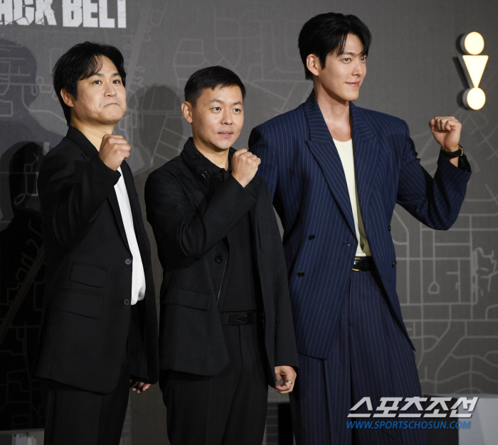  Director Kim Sung-kyun, Kim Woo-bin, and Kim Joo-hwan 'We are united as martial arts practitioners'