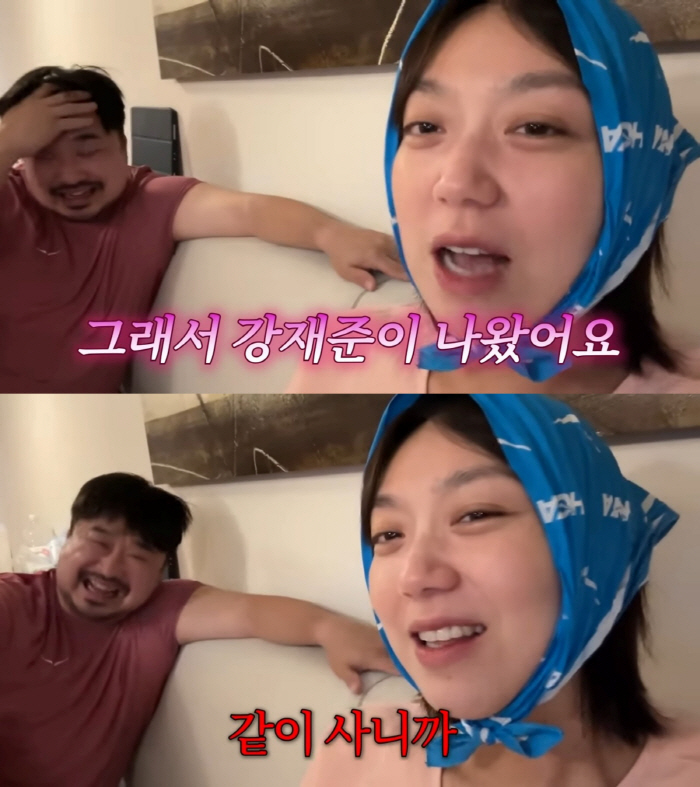 ''Tangdong Mom' Lee Eun-hyung, did you just lend me your belly?''I saw Kang Dong-won's picture every day, but since we live together with Kang Jae-joon, we have a baby together...' (Kiyu TV)