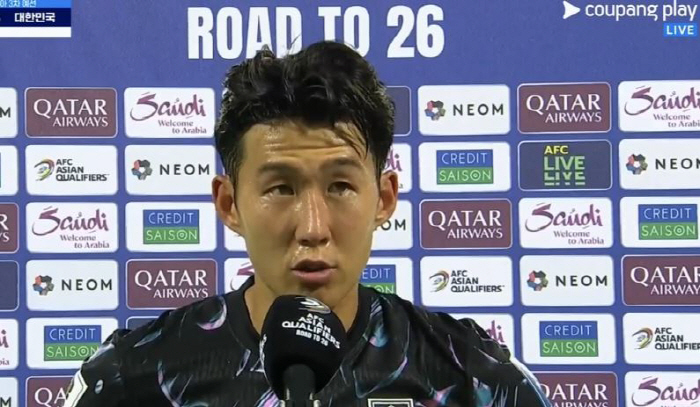 '1 goal, 2 assists'Dae Heung-min'The ground condition was so good...'I hope the home stadium will also be improved...' after winning the match against Oman