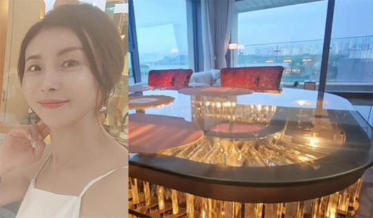 Han Seam, Han River View House  Lighting Luxury Table 'I have to wait a long time to buy it'