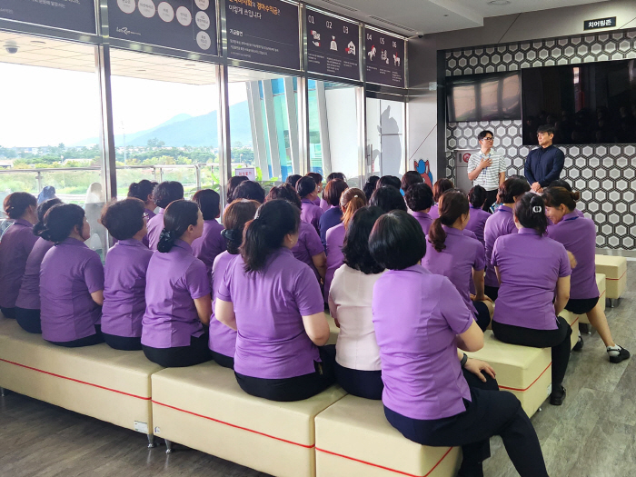  Korean Horse Racing Association Holds a Meeting of the Labor-Management Co-ordinated Cheongma Pae