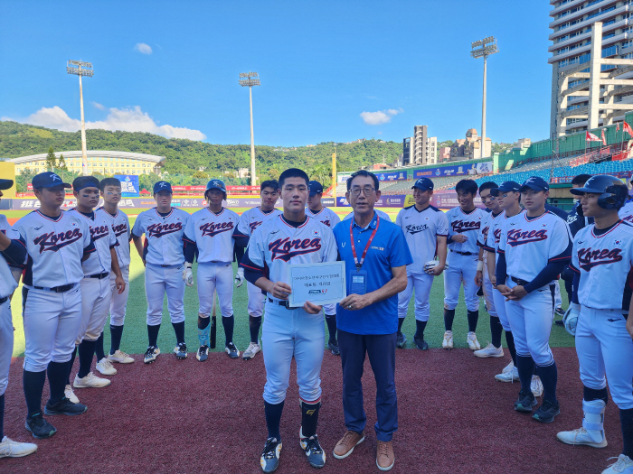 Korea Federation of Players, U-18 National Team, and U-23 National Team Deliver Encouragement Funds