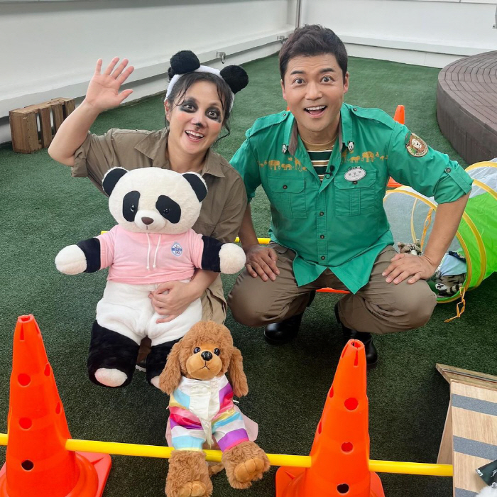 'Chu-Chu-Seok Special Na-Honsan Land' Park Na-Rae turned into Fu-Bao..The zookeeper is Jeon Hyun-moo