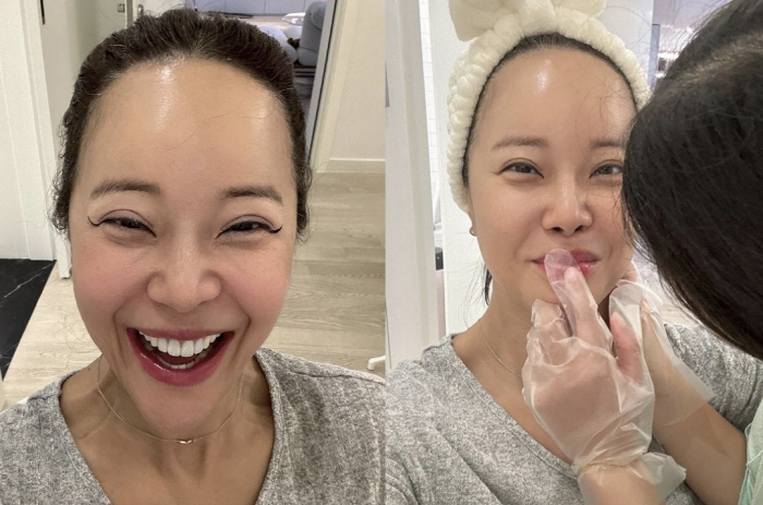 Jung Seok-won ♥'Baek Ji-young's daughter transforms herself into a makeup artist dedicated to mothers'I've never seen an eyeliner like this before'