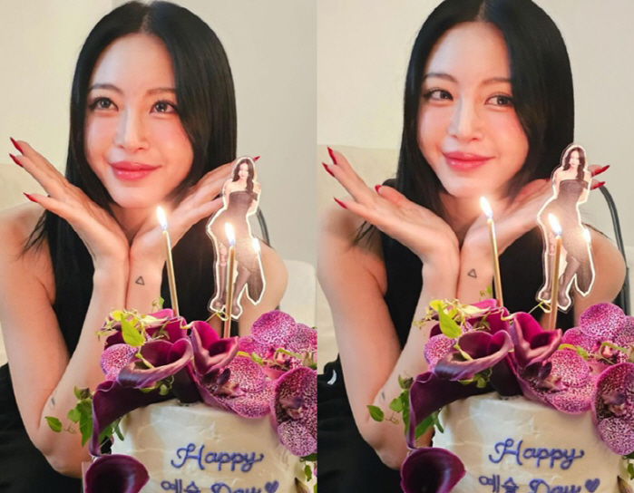 ''43 Years Old' Han Ye-seul, ♥10 Years Younger and his birthday 'Vampire Beauty''