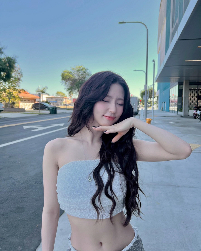 ''Looking and body shape, I won't lose weight'' (G)I-DLE Mi-yeon and Anaheim also showed off their perfect physical features