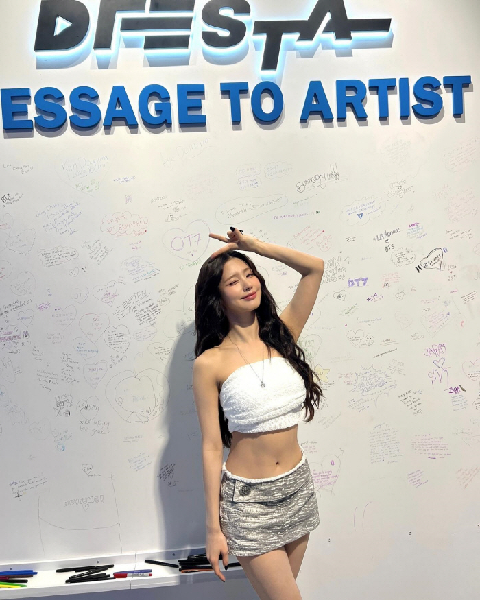 ''Looking and body shape, I won't lose weight'' (G)I-DLE Mi-yeon and Anaheim also showed off their perfect physical features