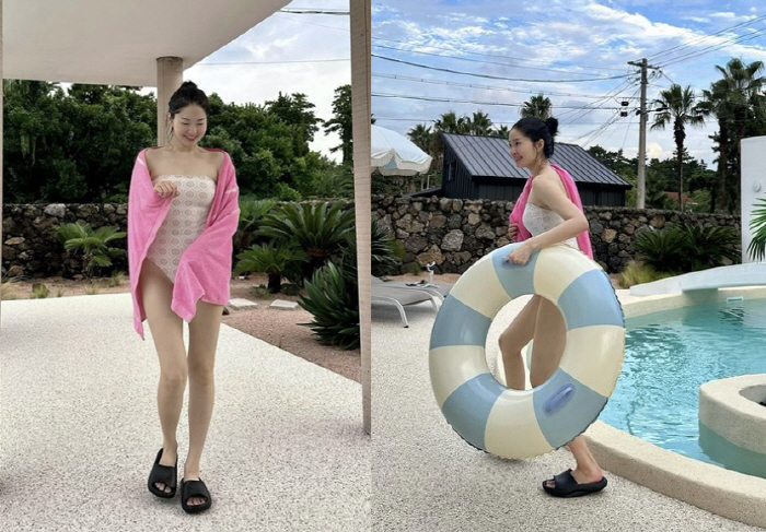 Ryu Seo-seo, a flight attendant-turned-swimsuit body ♥ Jeon Jin must be nervous